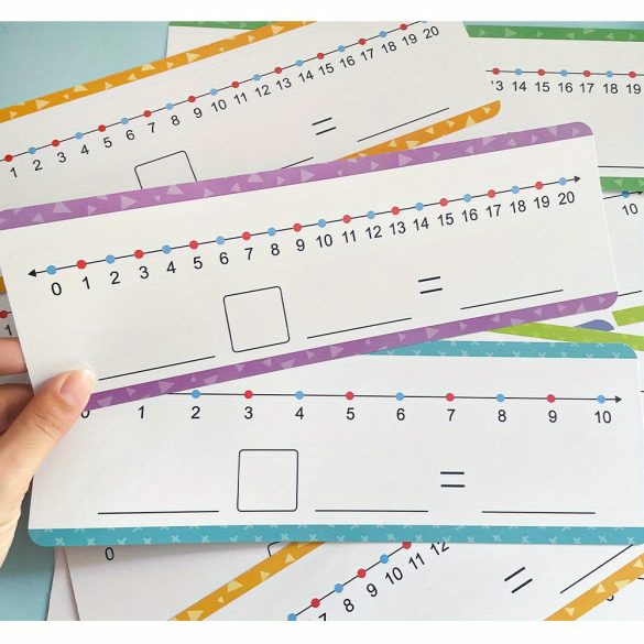 Matematikai oktató kártyák