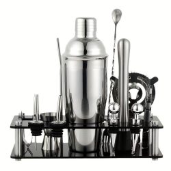 Professzionális rozsdamentes acél koktél shaker készlet