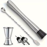 Professzionális rozsdamentes acél koktél shaker készlet