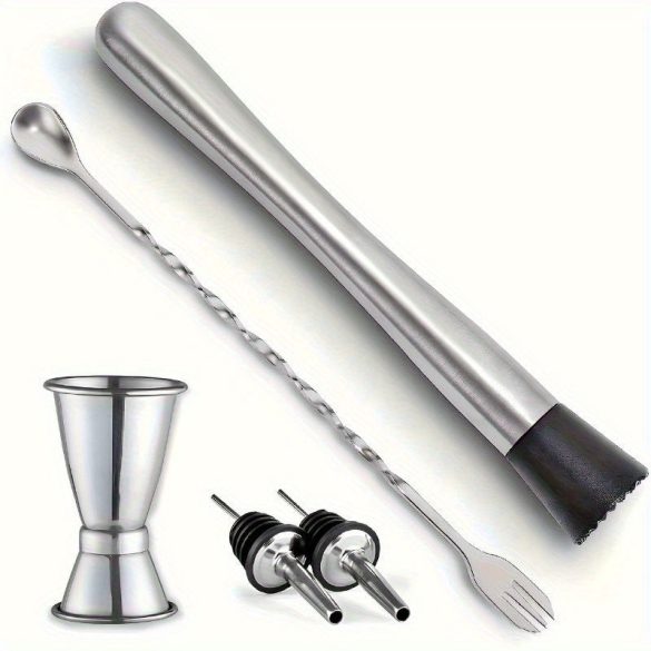 Professzionális rozsdamentes acél koktél shaker készlet