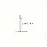 100db Prémium Rozsdamentes Acél Szegecs Készlet