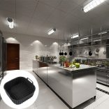 Könnyen tisztítható, nem tapadó szilikon légkeveréses sütő betét