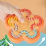 Forgó varázsbab kocka fonó, forgó kirakós játék