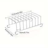 rozsdamentes acélból készült légkeverős sütőrács kiegészítő