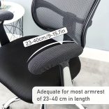 2db Nyújtható, vízálló kartámasz védőhuzat