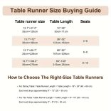 Horgolt Asztali Futó Bojttal