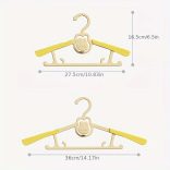 5db Állítható és Egymásra Rakható Ruhaakasztó