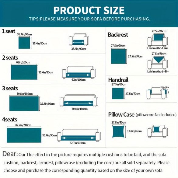 Luxus Kanapéhuzat - Puha, Vastag Plüss Huzat