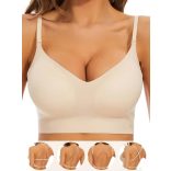 Egyszerű Szilárd Varrat nélküli melltartó