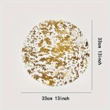 12db Ezüst-arany színű Eldobható Tányéralátét