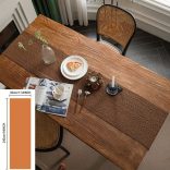 1 db Khaki Színű Kötött Asztalfutó