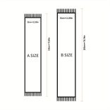 1db, fehér asztali futó