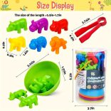 Szivárványos rendező puzzle játék