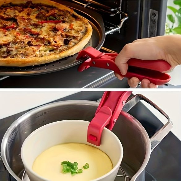 Konyhai Fogó - Forrázásgátló Tál és Tányér Fogó