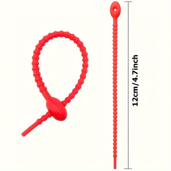 30db, szilikon újrahasználható, kábelrendező, kábelkötegelő