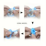 30db, szilikon újrahasználható, kábelrendező, kábelkötegelő