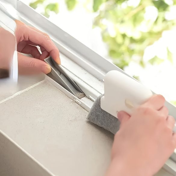 1db Sokoldalú Ajtó- és Ablaktalp Tisztítókefe