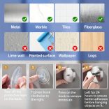 Könnyen felszerelhető szívókorongos akasztók zuhanyhoz