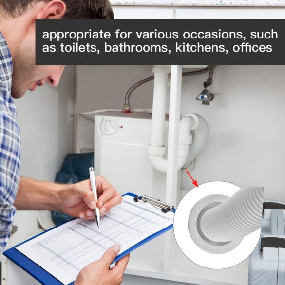 2db Szilikon Lefolyócső Tömítések