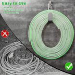 Rozsdamentes Acél Kerti Tömlőtartó