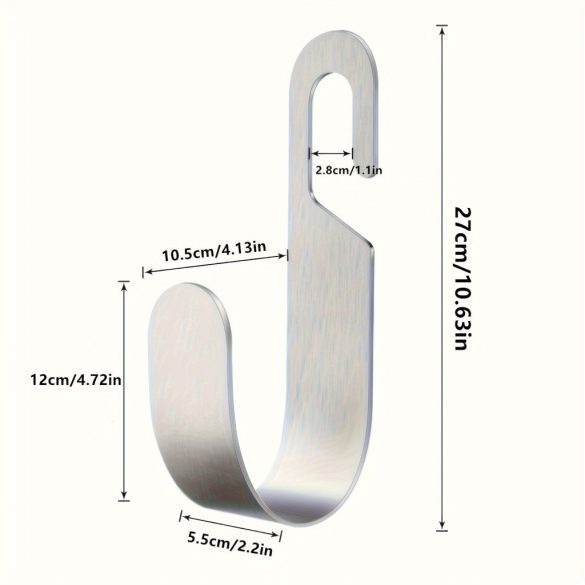 Rozsdamentes Acél Kerti Tömlőtartó