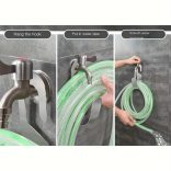 Rozsdamentes Acél Kerti Tömlőtartó