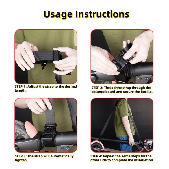 Csúszásgátlós vállpánt kerékpárokhoz