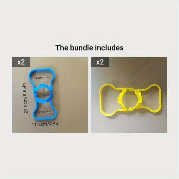 Ergonomikus Dupla Gyűrűs Vizespalack Fogantyú