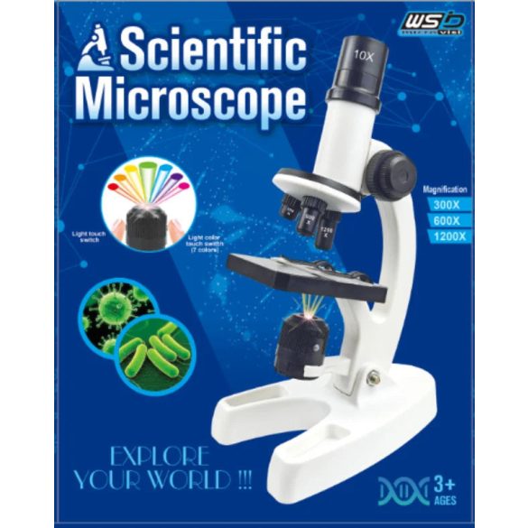 Szimulációs Mikroszkóp Játék – Tudományos és Oktató Játék Gyerekeknek