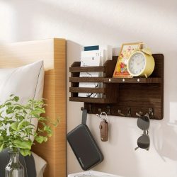 1db Fa Fali Kijelző Keretes Polc