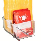 8db Erős Átlátszó Hűtőszekrény Oldalsó Ajtó Rendező Elválasztó