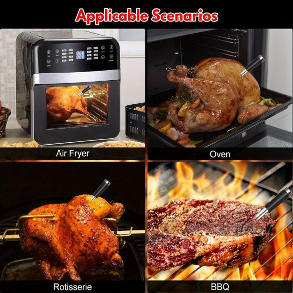 Hosszú Hatótávú Vezeték Nélküli Okos Hús Hőmérő