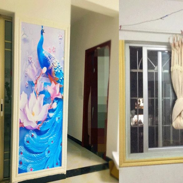 3D öntapadós sarok- és szegélymatrica