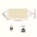 Bohém stílusú függőágy rojtokkal