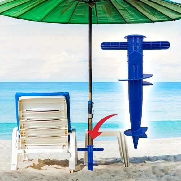 1db Tartós Műanyag Strandernyő Horgonyzó