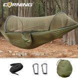 Extra Nagy Szúnyoghálós Függőágy Oldaltároló Táskával