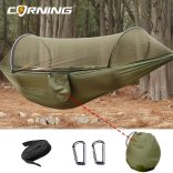 Extra Nagy Szúnyoghálós Függőágy Oldaltároló Táskával