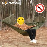 Extra Nagy Szúnyoghálós Függőágy Oldaltároló Táskával