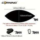 Extra Nagy Szúnyoghálós Függőágy Oldaltároló Táskával