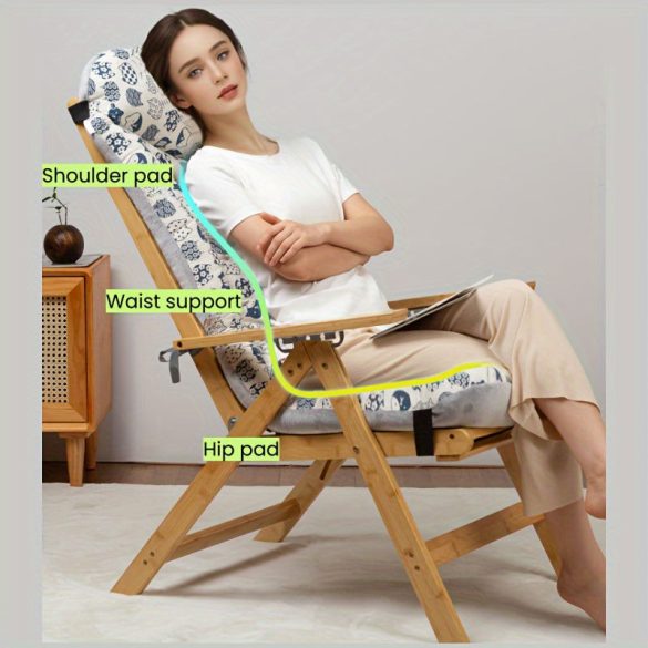 Ultra-Kényelmes Vastag Ülőpárna Ergonomikus Támogatással