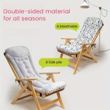 Ultra-Kényelmes Vastag Ülőpárna Ergonomikus Támogatással