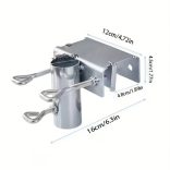 Kültéri esernyőtartó bilincs