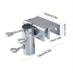 Kültéri esernyőtartó bilincs