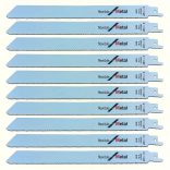 10db S1122BF dupla fém visszavonó fűrészelem