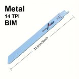 10db S1122BF dupla fém visszavonó fűrészelem