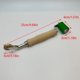 Kétfejű festőhenger szilikon-teflon rézkerekekke