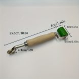 Kétfejű festőhenger szilikon-teflon rézkerekekke