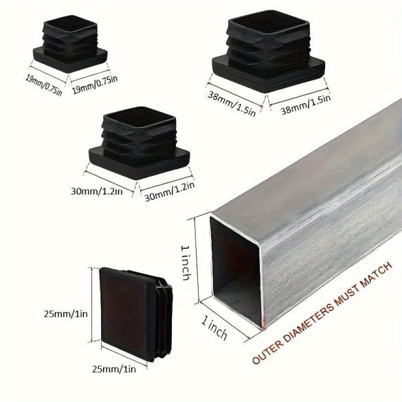 16 darabos szögletes műanyag dugó