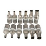 8–20 mm tömlőszűrő – Rozsdamentes acél hálós szűrő, öntözéshez, autómosáshoz, akváriumhoz, vízszivattyú szűréshez.