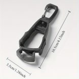 Hátizsák kiegészítő, multifunkcionális elvesztésgátló kesztyűcsipesz